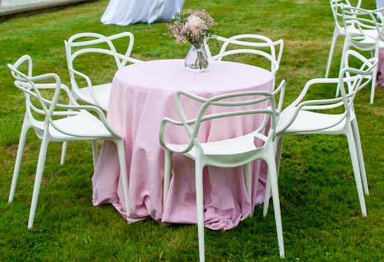 Chaise design Kartell - Location auprès de Loc n Chic pour mariage ou évènement privé