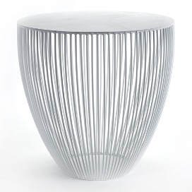Table basse design blanche