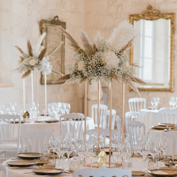 Structure gold pour les événements et mariages par Loc'N Chic dans les Landes et le Pays basque